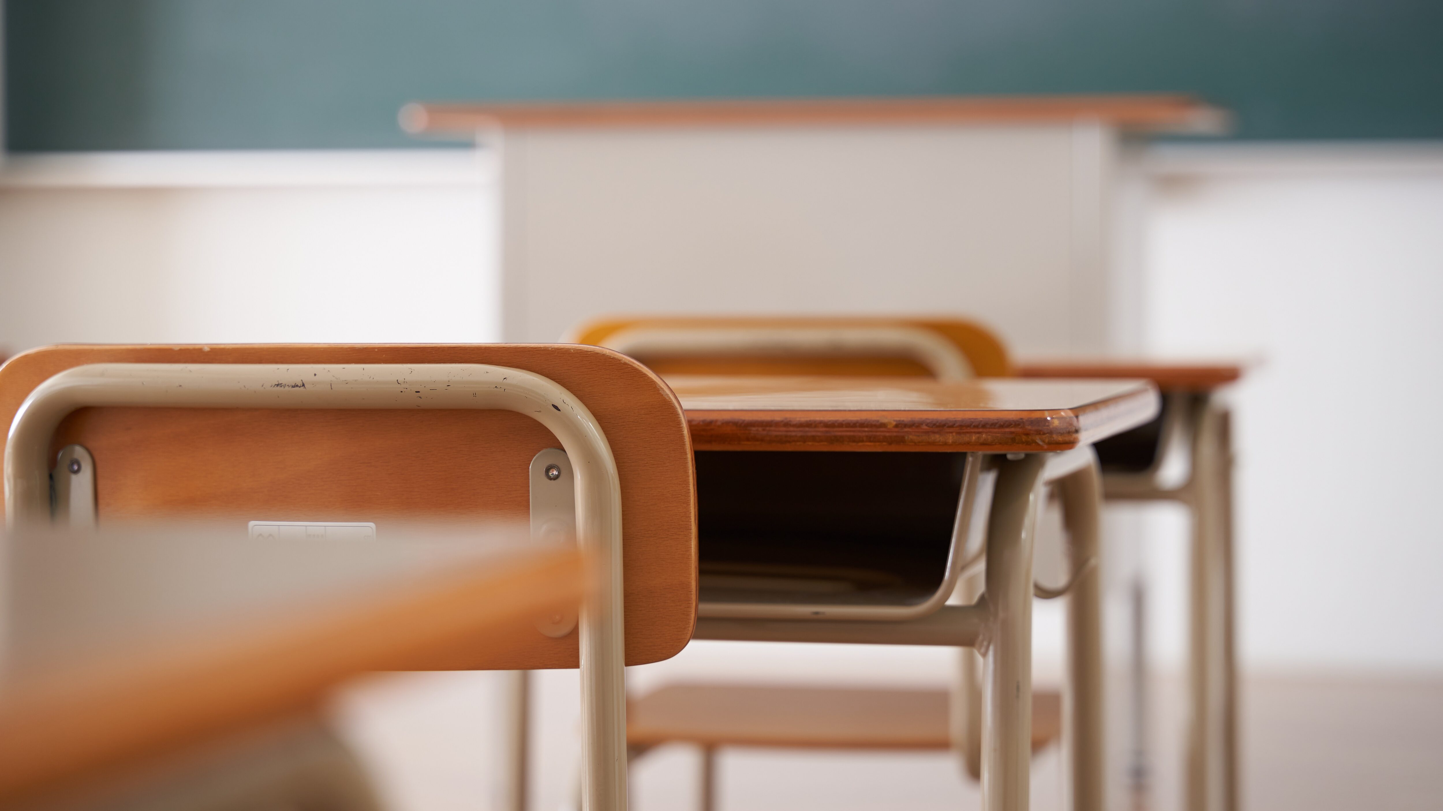 Image of a Japanese school classroom