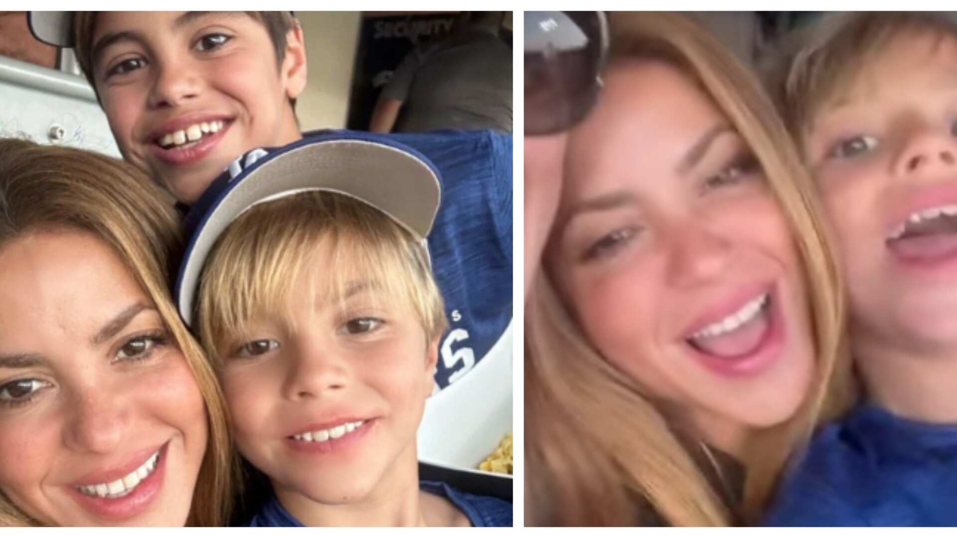 Hijo menor de Shakira prefiere el micrófono que el balón y derrocha talento al ritmo de “sigo siendo el rey” (Captura de pantalla de ig: Shakira)