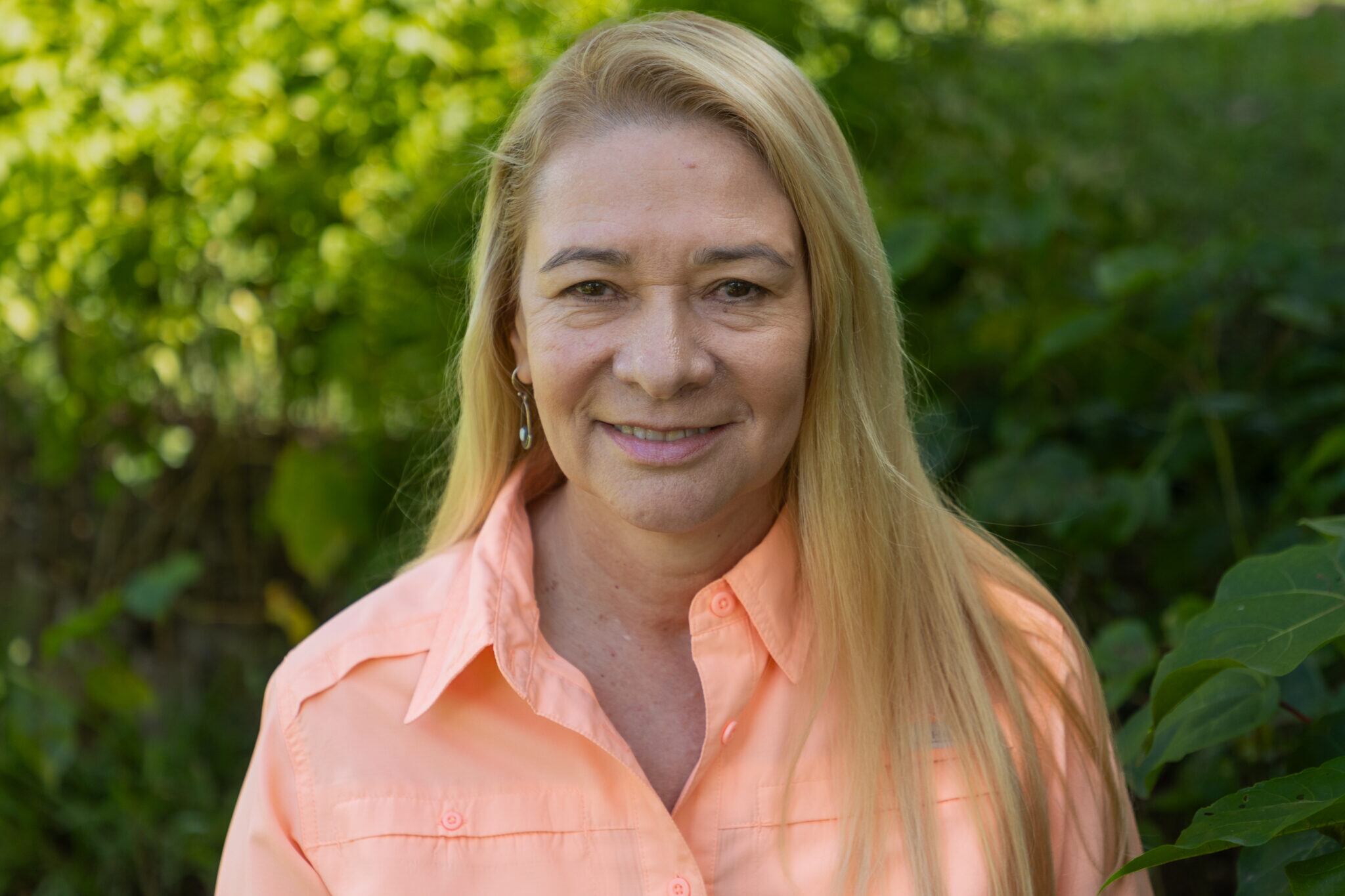 Iris Janette Rodríguez, presidenta de la Asociación de Agricultores y de la organización ProCafé.