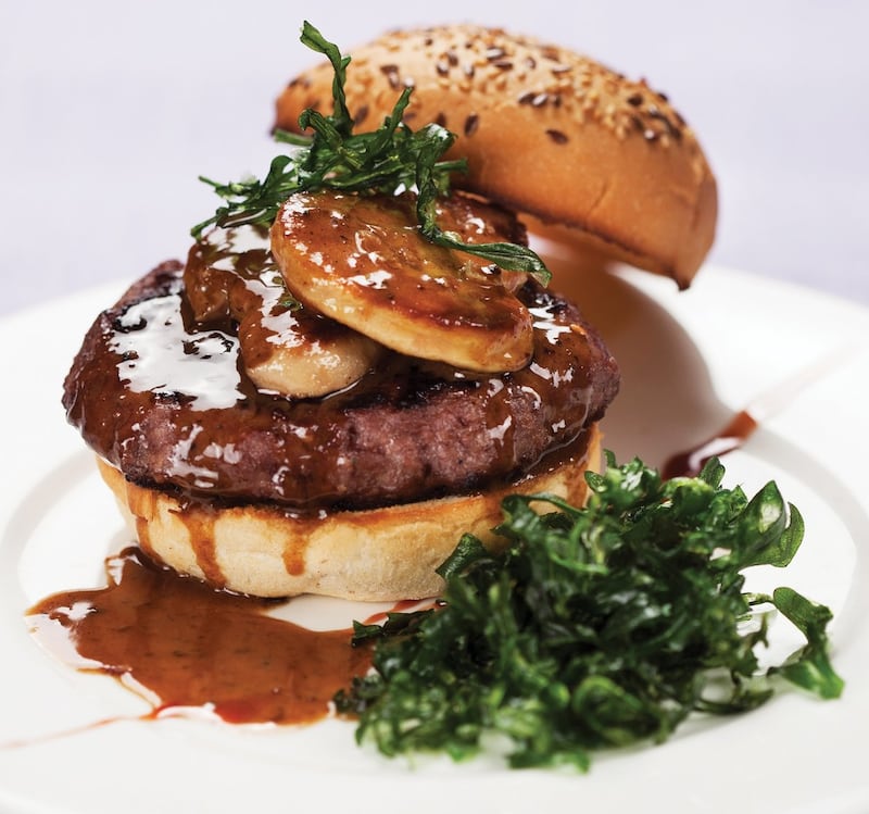 amburguesa de “Alta Cocina”