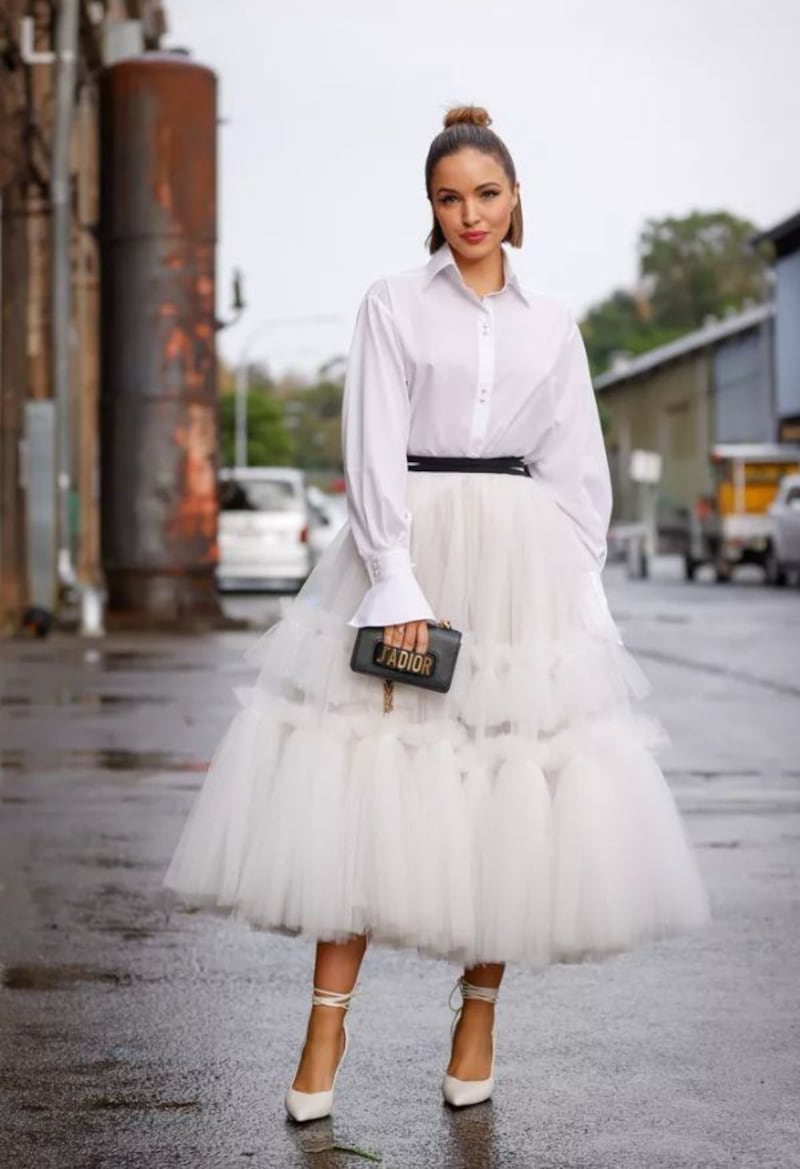 Las faldas XL serán tendencia