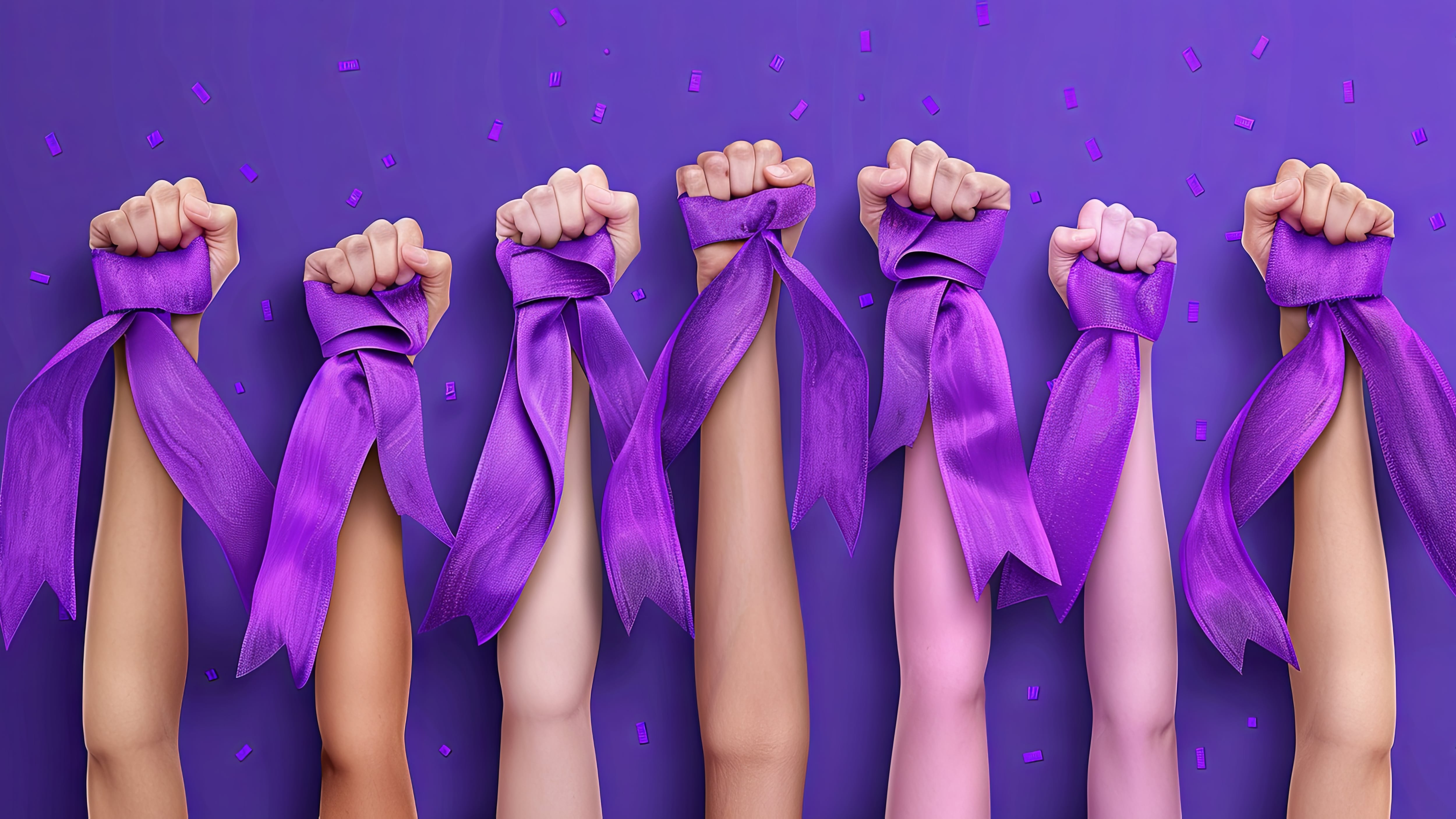 El lema del Día Internacional de la Mujer 2026, “Derechos, justicia y acción por y para todas las mujeres y niñas”. Foto: Freepik.