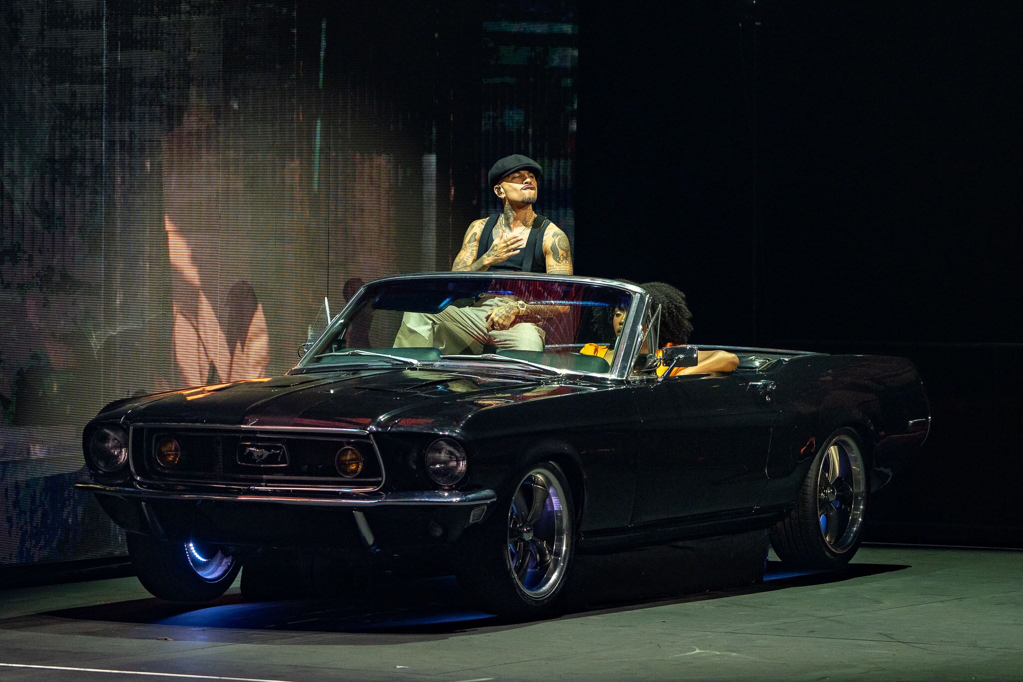 El exponente urbano se presentó en el Coliseo de Puerto Rico, José Miguel Agrelot.