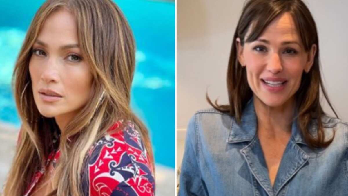 La foto que genera dudas en redes sobre JLo y Jennifer Garner