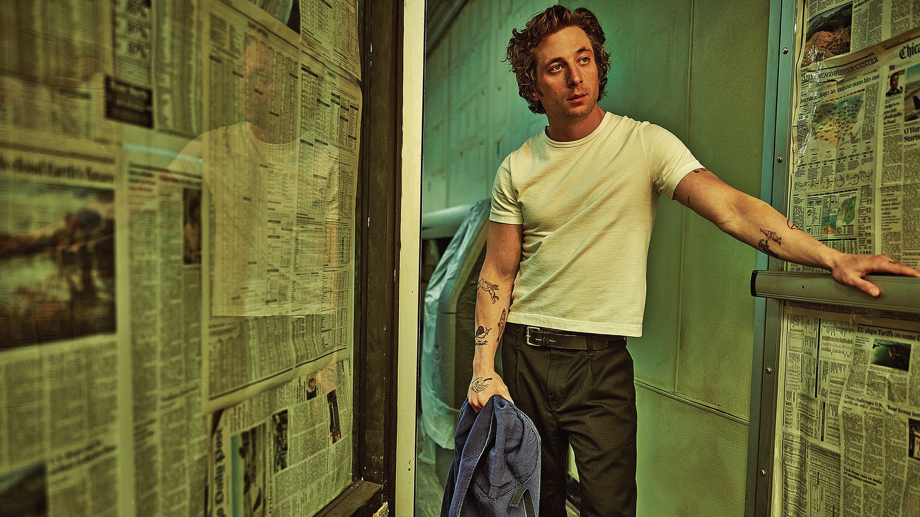 Protagonista. Jeremy Allen White interpreta a Carmy, papel por el cual ha ganado dos premios Globo de Oro como mejor actor de serie de televisión - Comedia o musical. / Cortesía