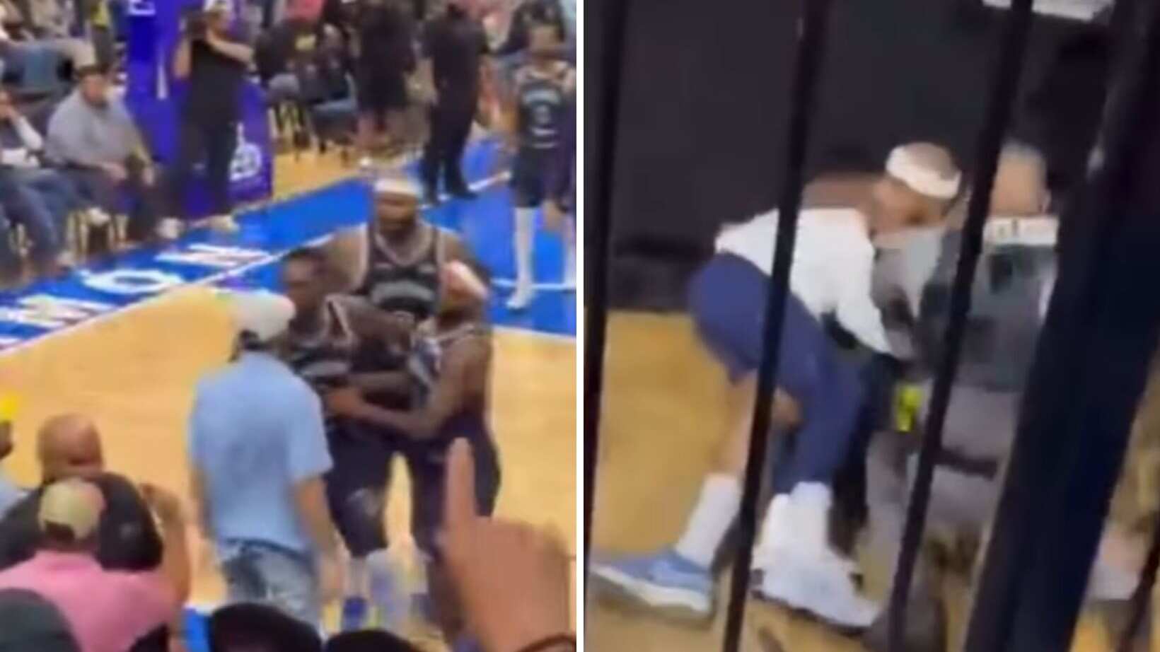 El centro de los Mets de Guaynabo, DeMarcus Cousins, se enfrascó en un altercado con fanáticos de los Vaqueros de Bayamón.