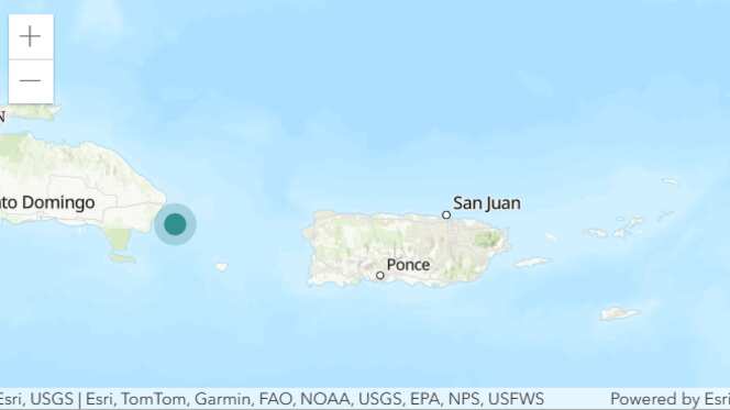 El sismo se sintió en varias partes de la isla.