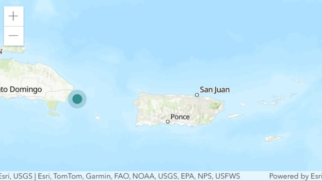 El sismo se sintió en varias partes de la isla.