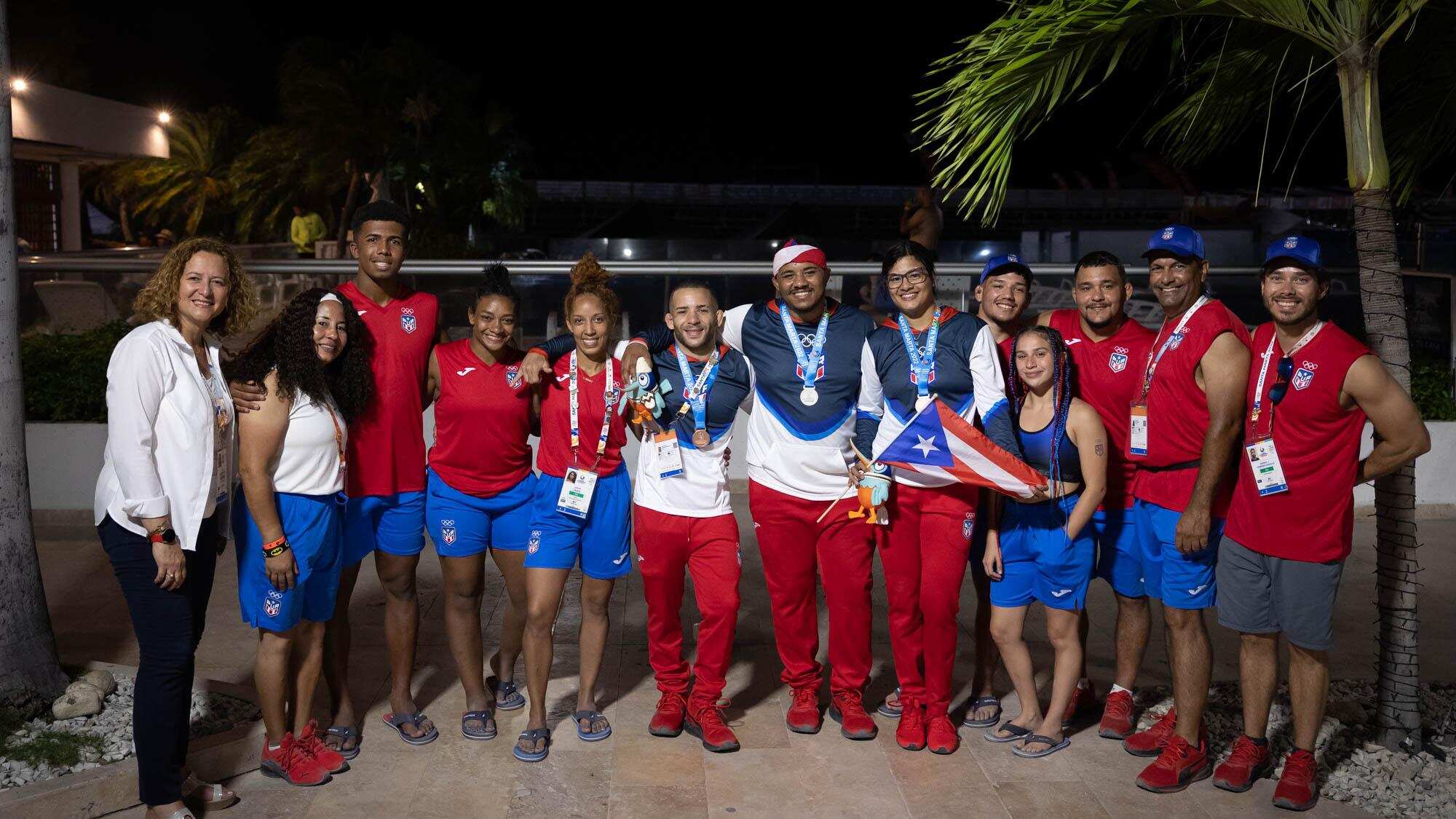Suman cuatro medallas más al medallero boricua en Santa Marta 2022.