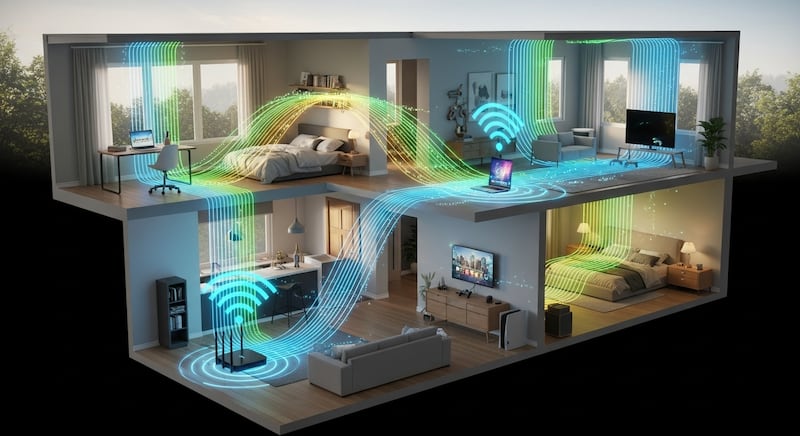 WiFi Intenet en casa - Whisk/FW