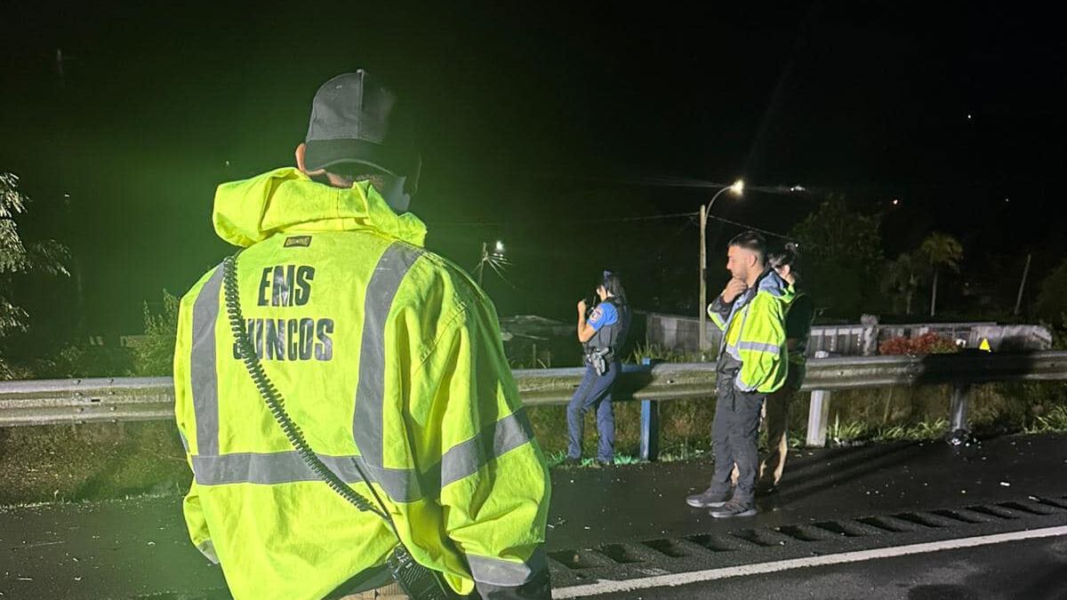 Accidente fatal en Juncos.