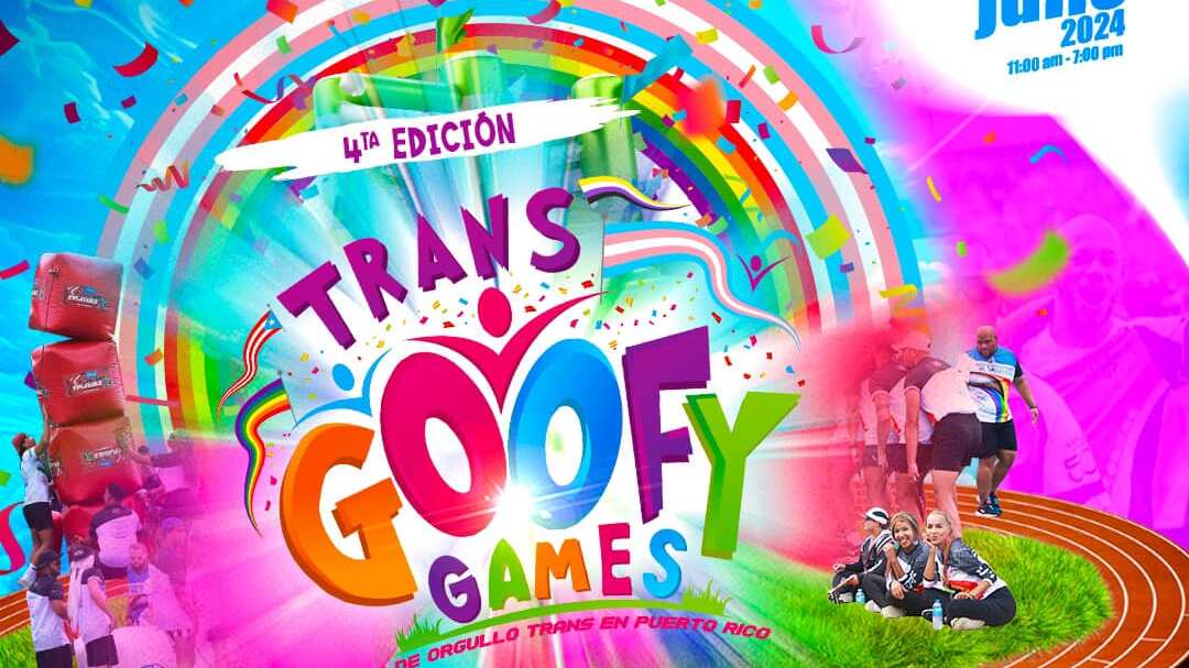 Celebrarán el Día de Orgullo Trans con los ‘Trans Goofy Games’.