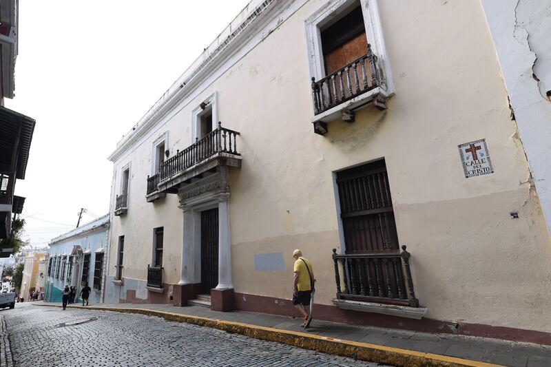 El Seminario Conciliar de San Ildefonso y el Palacio Arzobispal, ubicados en el Viejo San Juan, fueron vendidos hace tres años.
Foto por Brandon Cruz González | Centro de Periodismo Investigativo