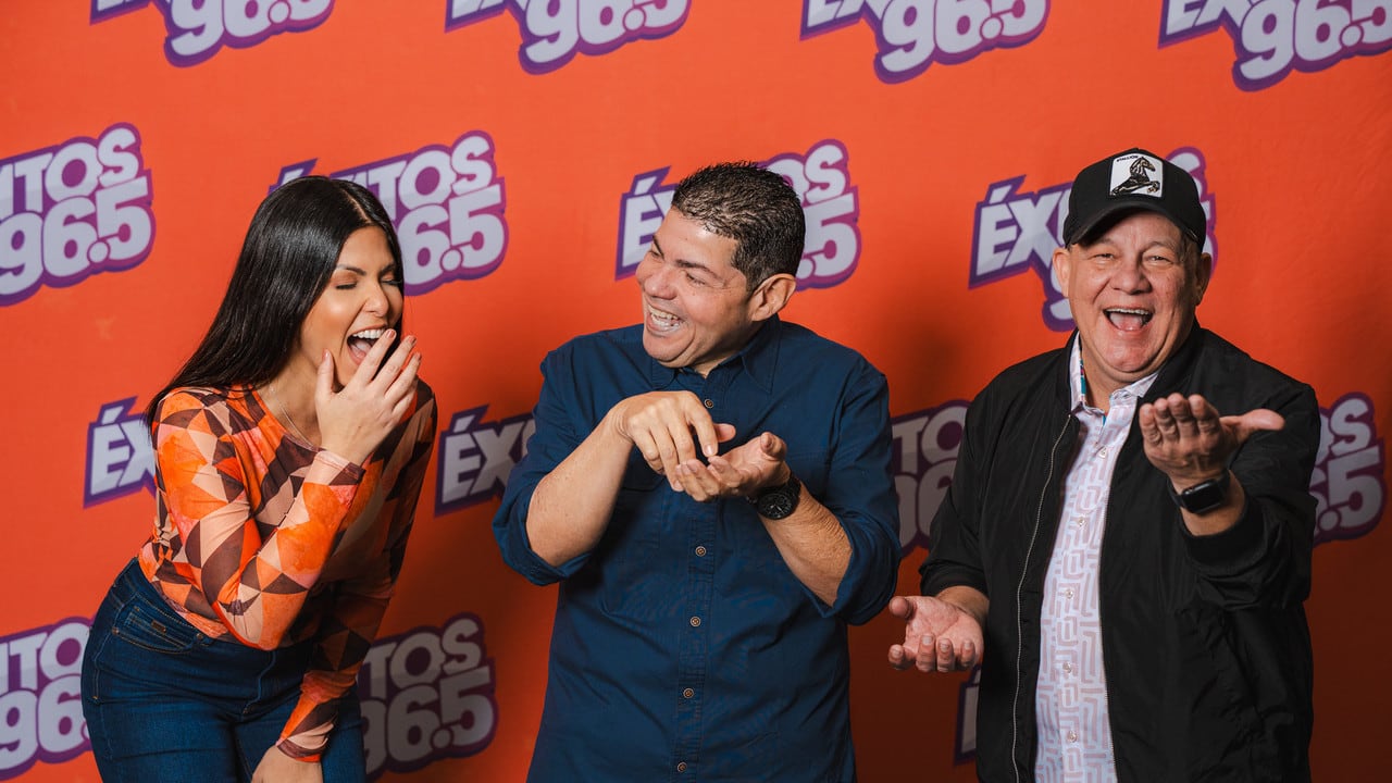 Neisha Molina, "Epi" Colón y "Bebo" Adames.