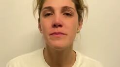 Natalia Alcocer se mostró cansada y frustrada en un vídeo que colgó en las redes sociales.