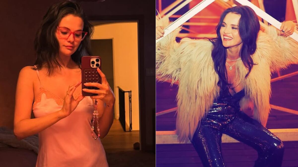 Selena Gomez deslumbró con un asombroso vestido rosa a un mes de su boda con Benny Blanco.