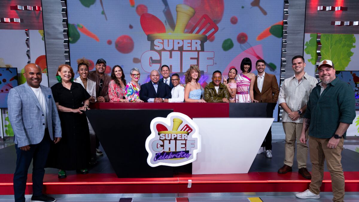 Segunda temporada de “Super Chef Celebrities”.