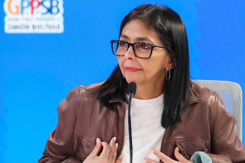 Delcy Rodríguez afirma que en Venezuela hay un gobierno constitucional y “no hay incertidumbre”