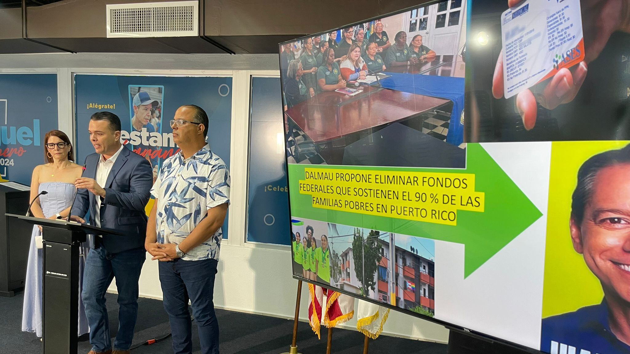 Conferencia de prensa del PNP