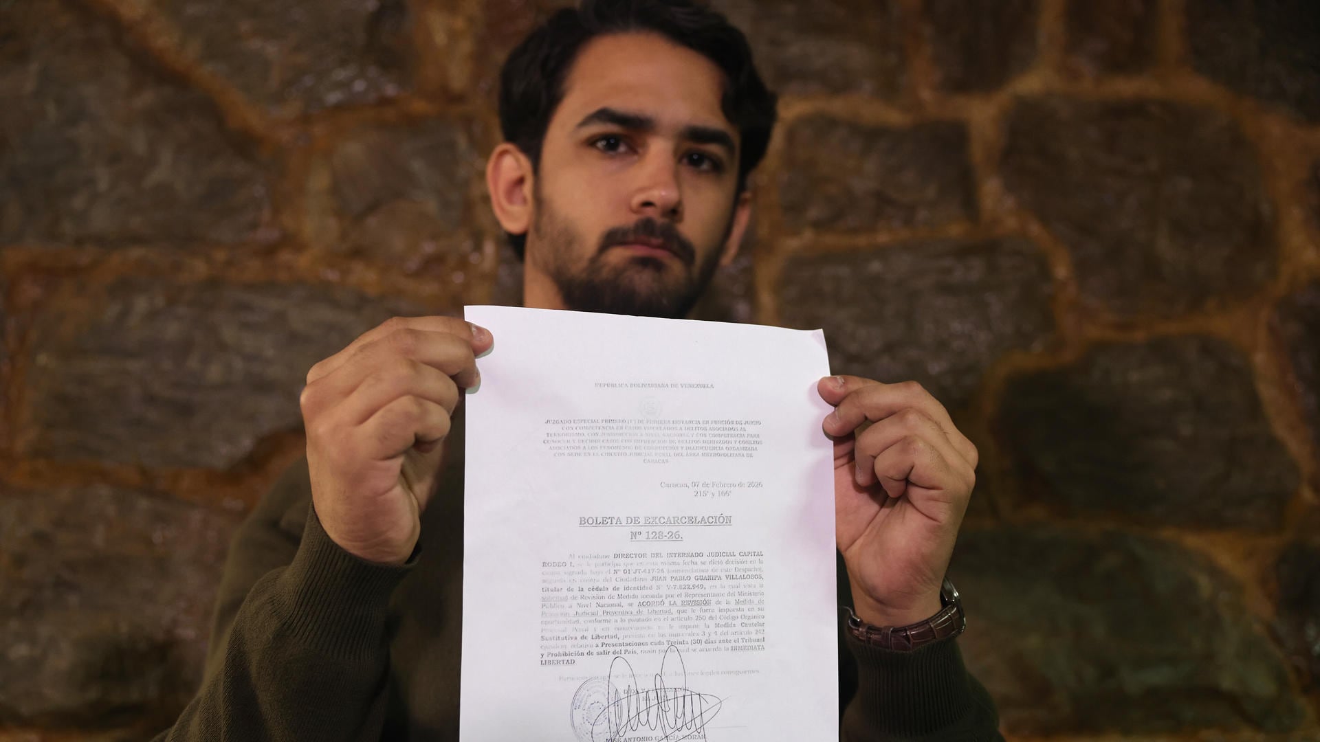 Ramón Guanipa, hijo del exdiputado antichavista Juan Pablo Guanipa