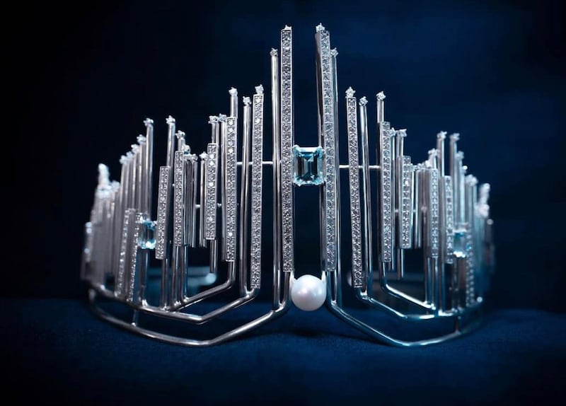 Nueva corona de Miss Universe Puerto Rico.