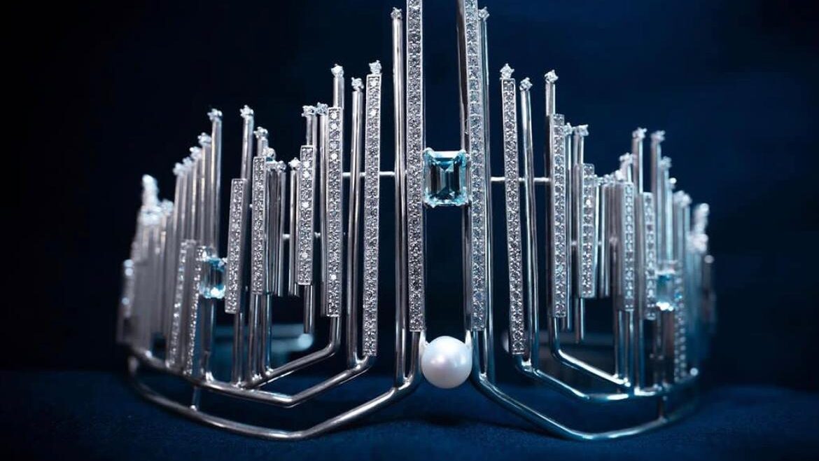 Nueva corona de Miss Universe Puerto Rico.