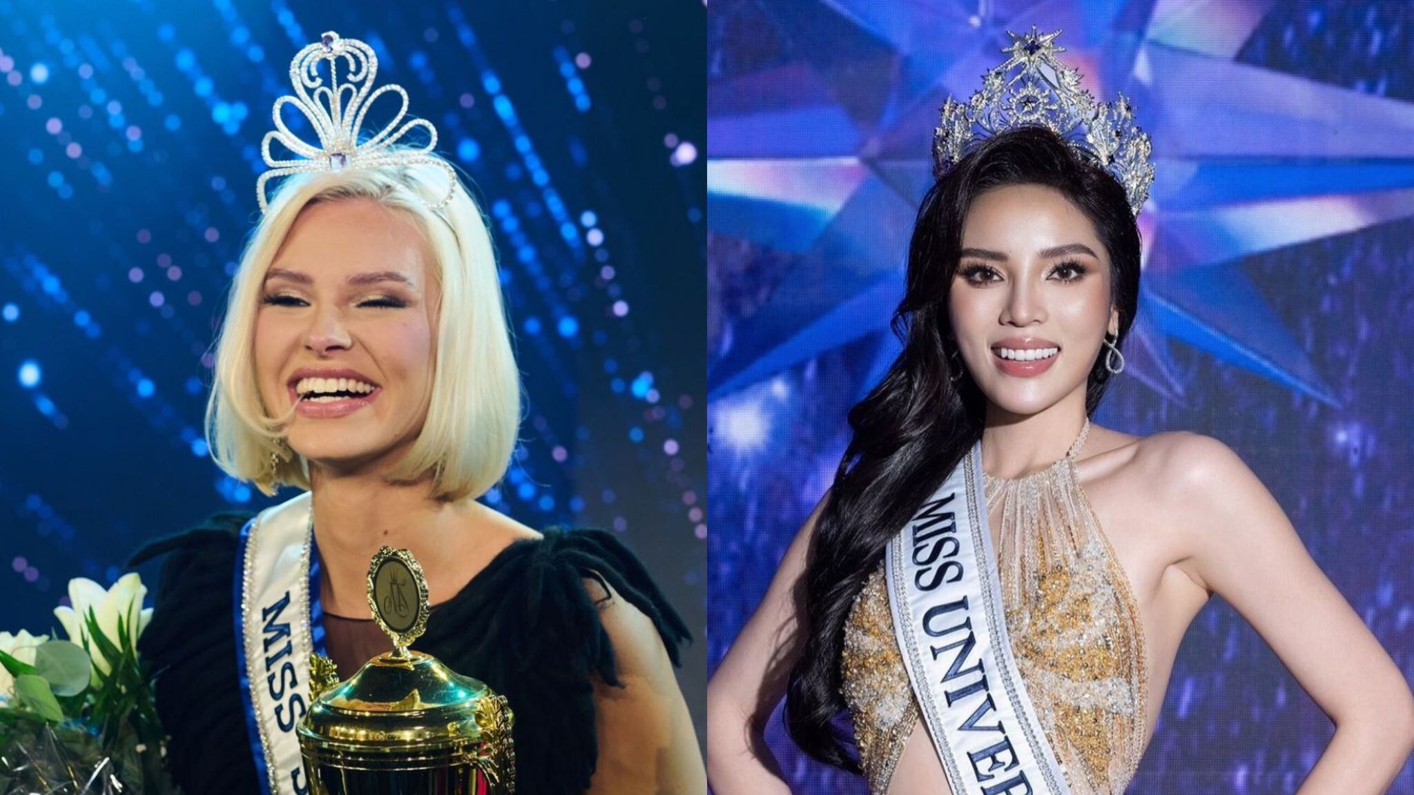 Nuevas Miss Finlandia y Miss Vietnam rumbo a Miss Universo 2024.