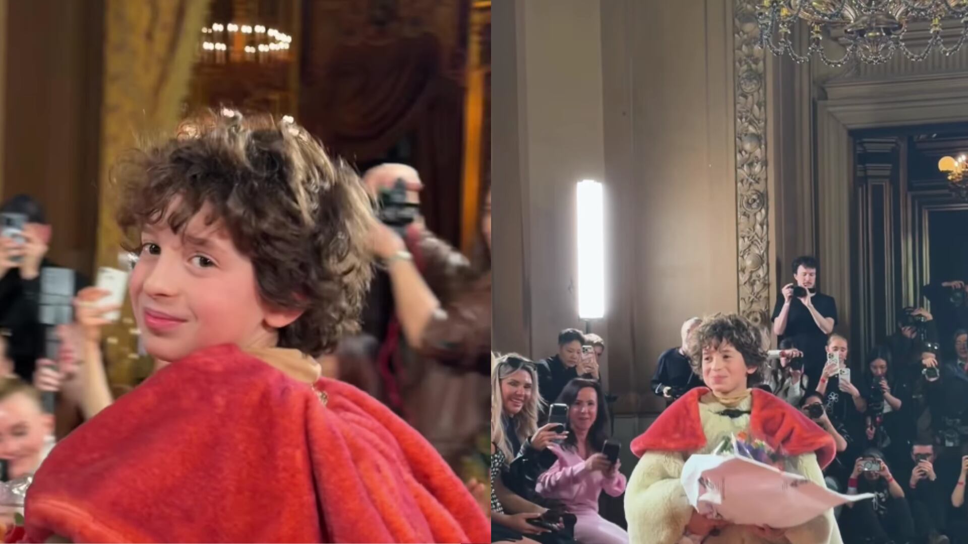 Max Alexander debutando en el Paris Fashion Week