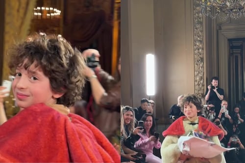 Conozca a Max Alexander, el pequeño de 9 años que debutó en la Semana de la Moda en París
