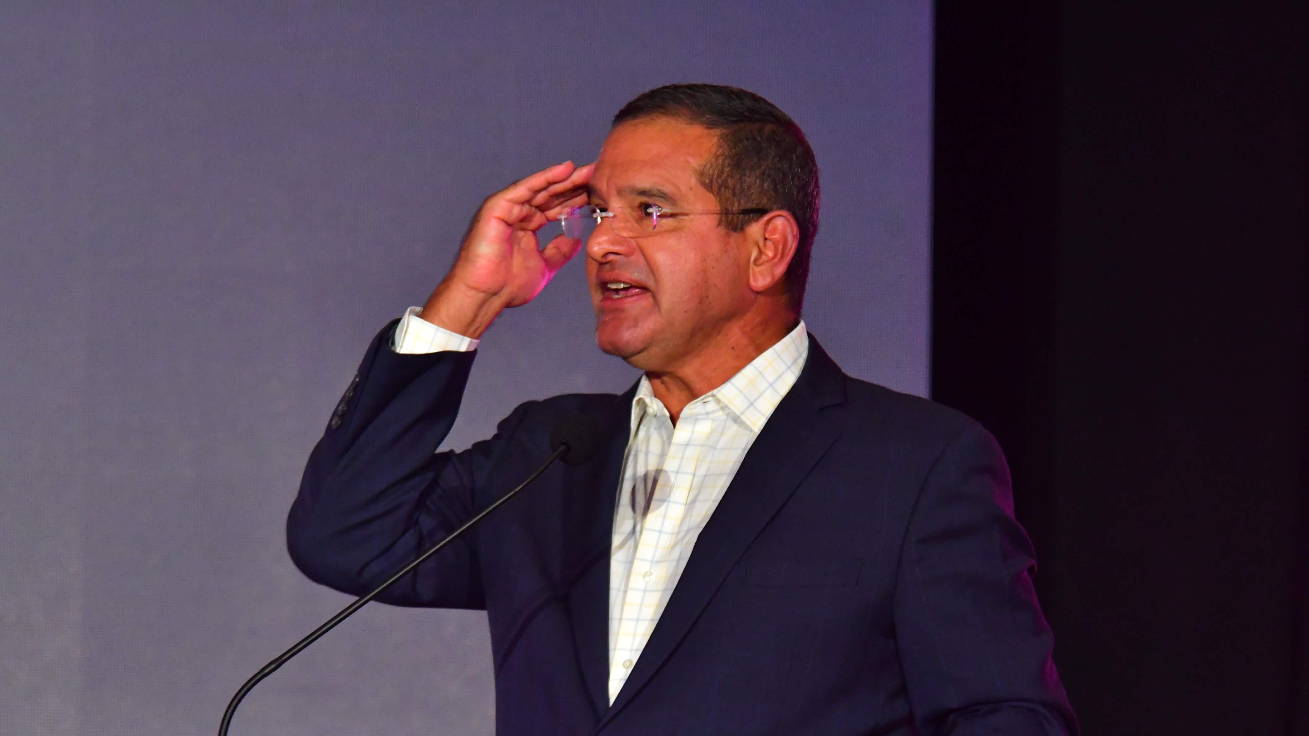 El gobernador, Pedro Pierluisi, conferencia de prensa