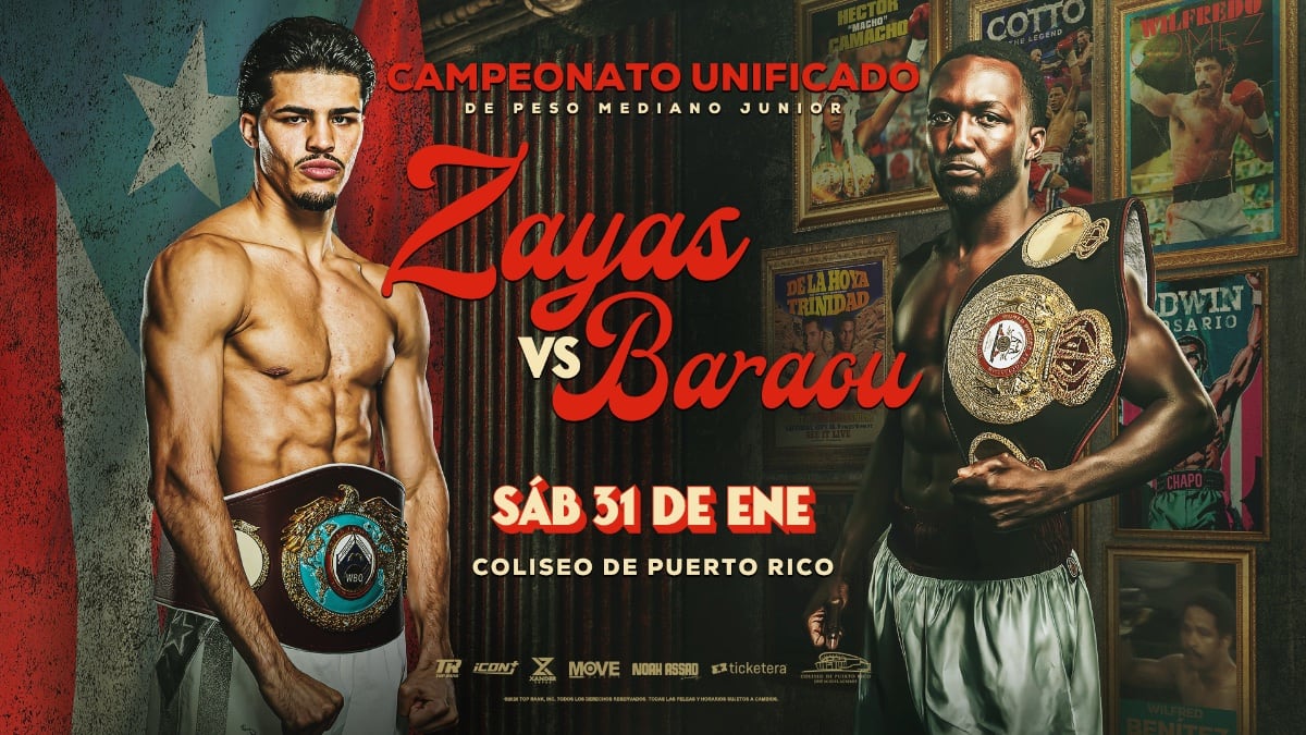 Xander Zayas vs Abass Baraou
