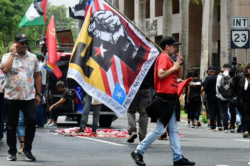 Manifestación del 1ro de mayo