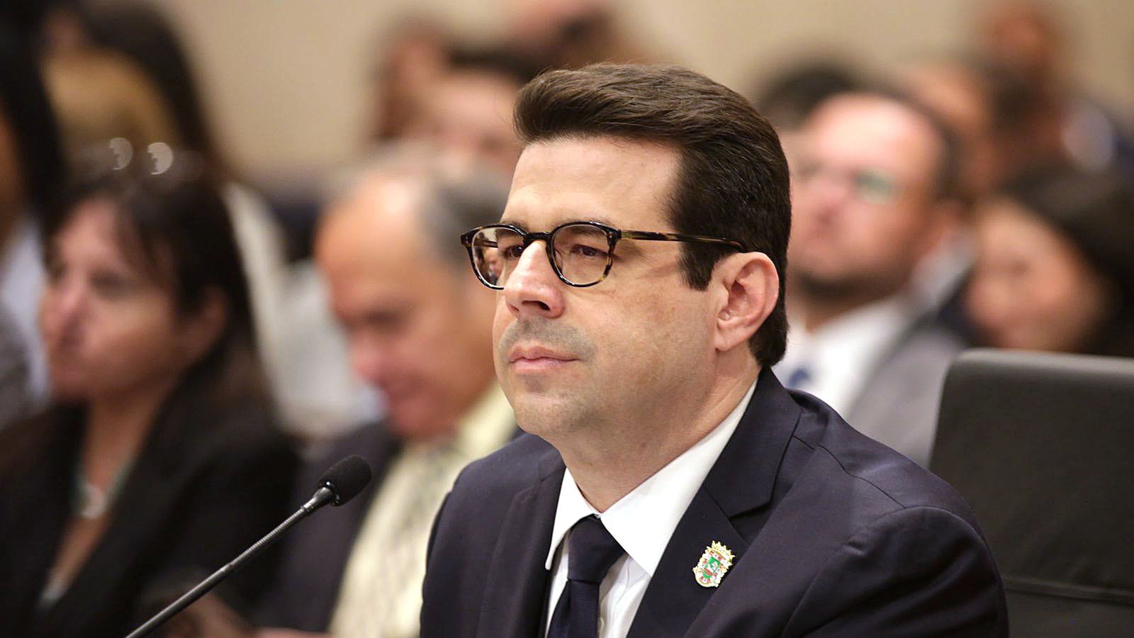 Secretario de la Gobernación, Francisco Domenech.