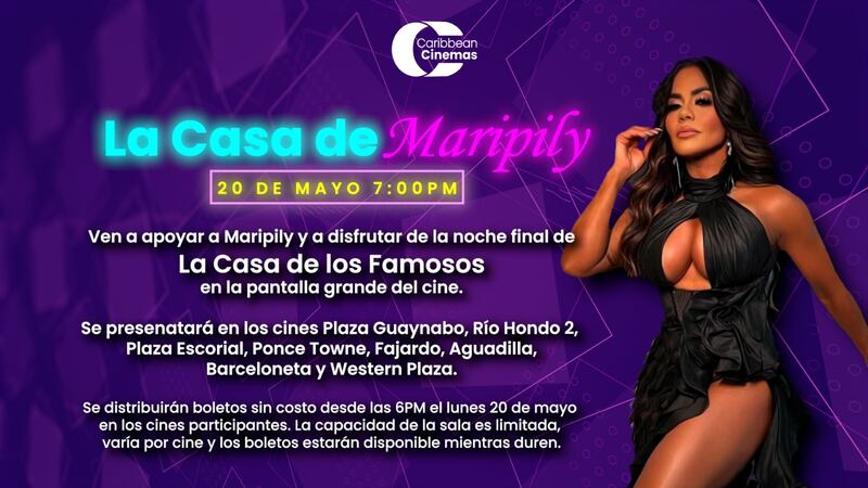 Transmitirán la gala final de “La Casa de los Famosos” en cines