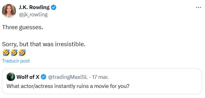 La tensión entre J.K. Rowling y los protagonistas de Harry Potter se intensifica