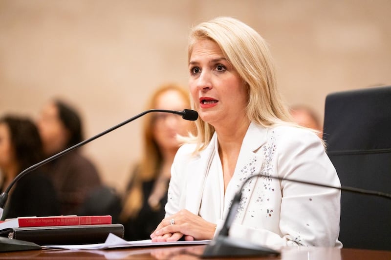 Suzette M. Del Valle Lecároz, comisionada de Seguros, rechazó dar entrevista al CPI. 
Foto suministrada