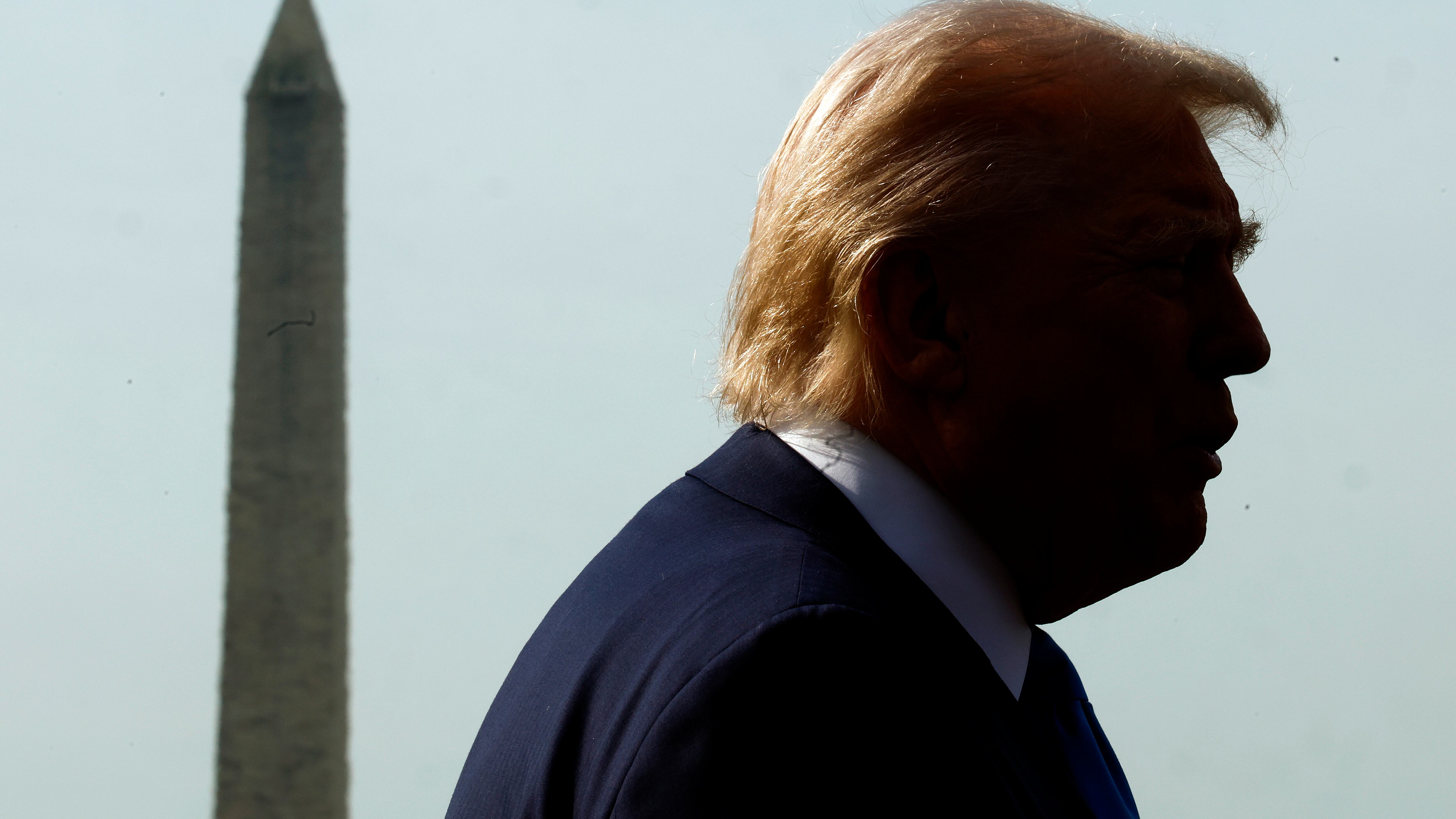 El presidente Donald Trump no cuenta con la confianza de la mayoría de los estadounidenses por su gestión de ningún asunto importante. Foto: Getty Images.