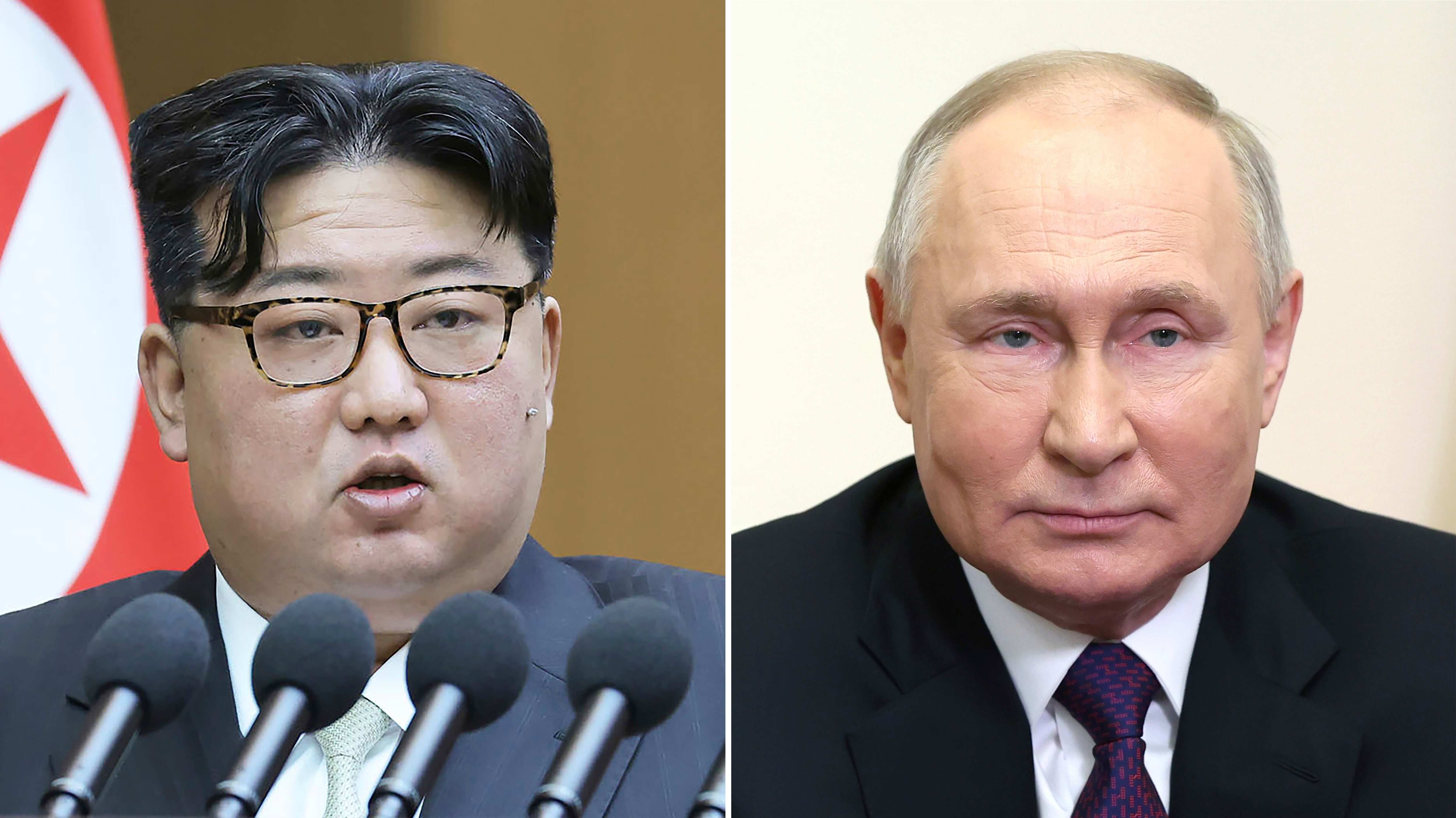 Putin y Kim Jong Un