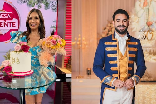 Así festejaron Giselle Blondet y Carlos Adyan sus cumpleaños este fin de semana