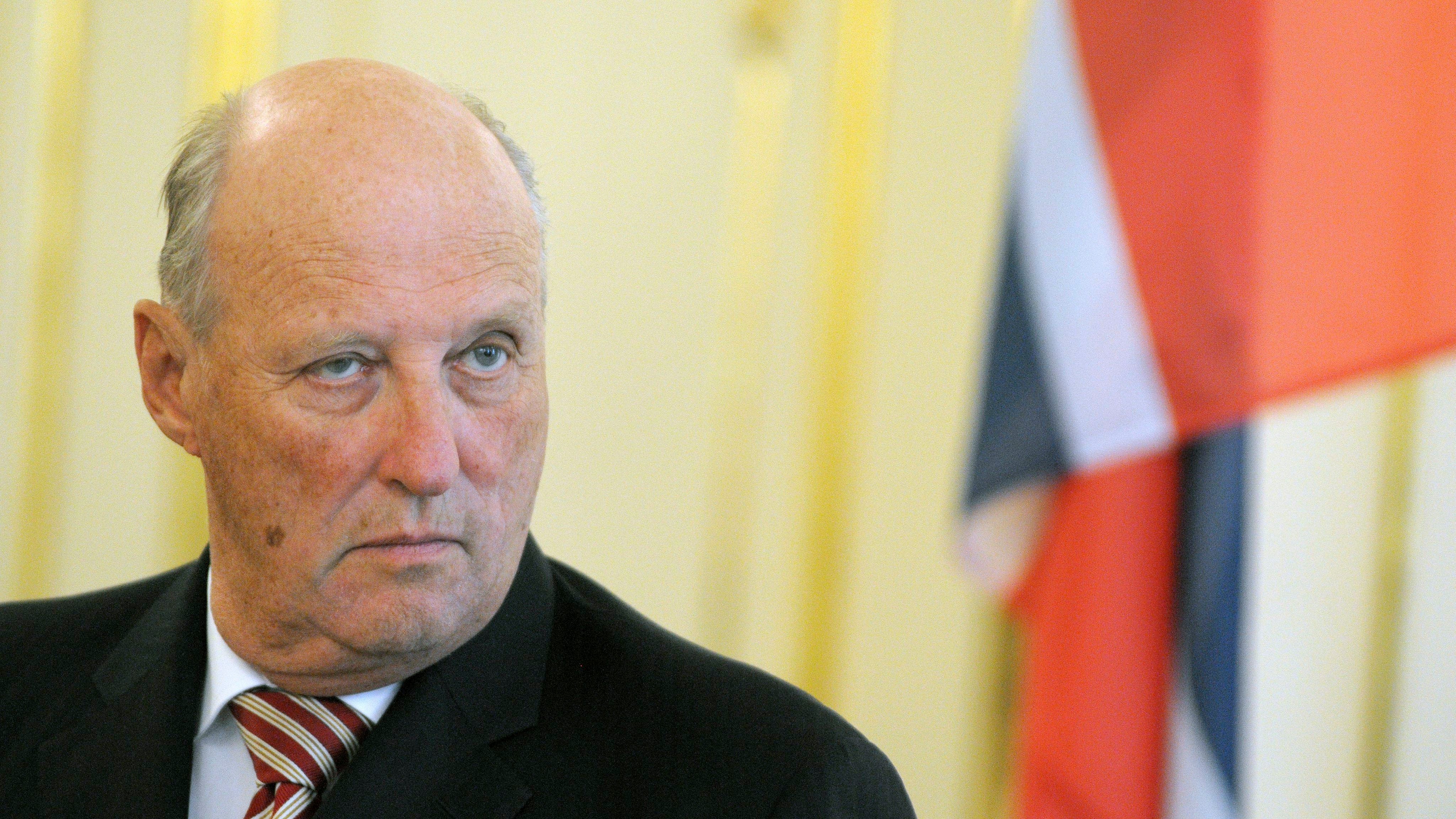 El rey Harald V de Noruega se encuentra ingresado en el Hospital Universitario Hospiten Sur de Tenerife a causa de una infección. EFE/Peter Hudec