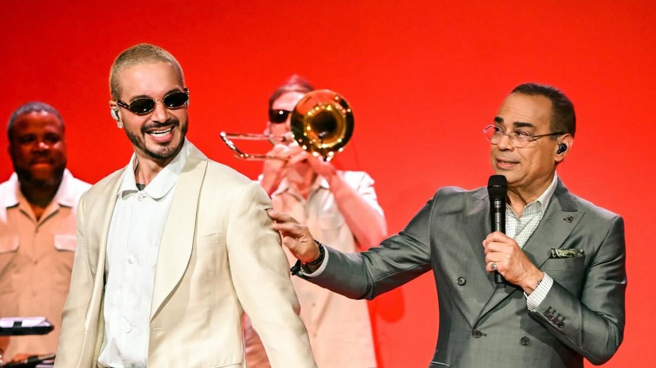J Balvin y Gilbertito Santa Rosa