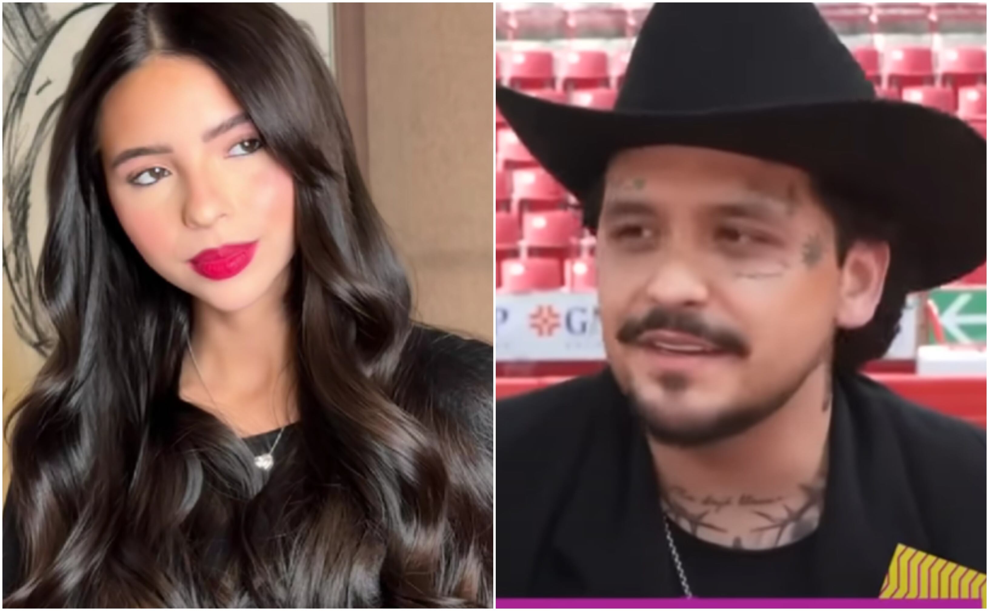 Nodal muestra señales de estar ocultando la verdad sobre su relación con Ángela Aguilar.