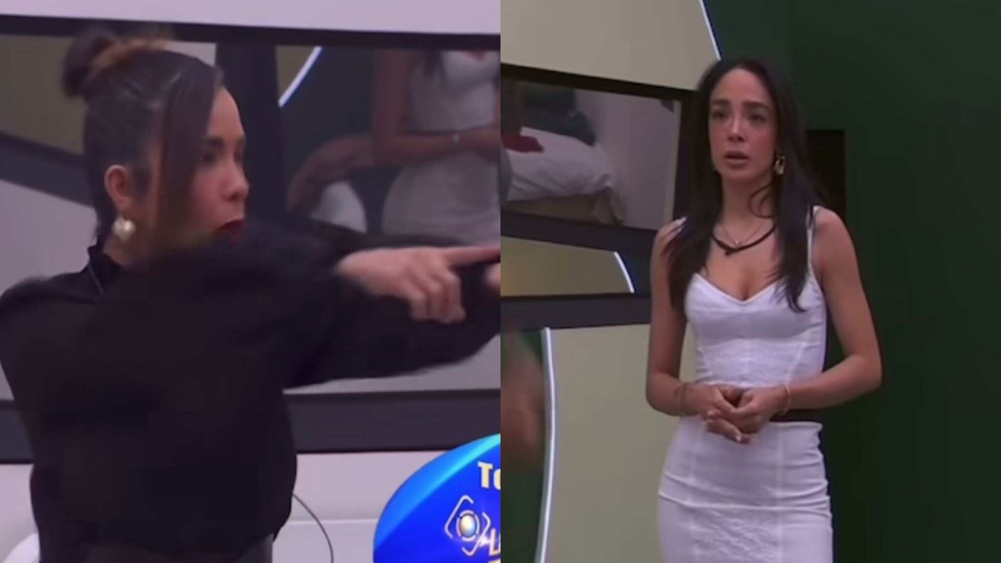 Dania Méndez y Manelyk González.