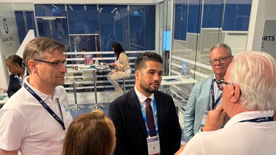 Norberto Negrón participó del Seatrade Cruise Global 2025, en Miami.