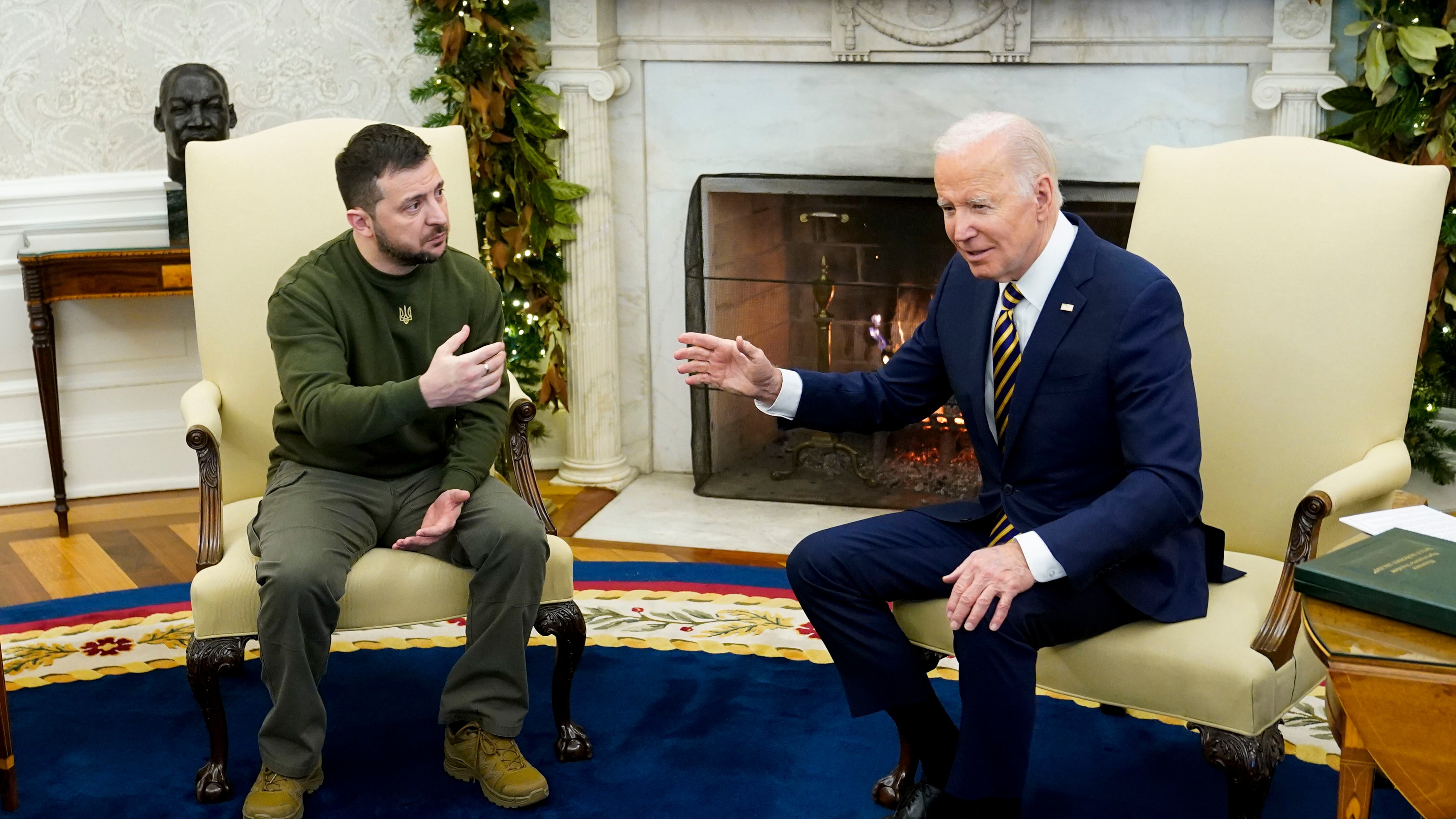 Volodimir Zelenski reitera invitación a Joe Biden de visitar Ucrania en su paso por Europa