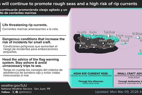 Persisten las condiciones ventosas y el oleaje picado para este lunes