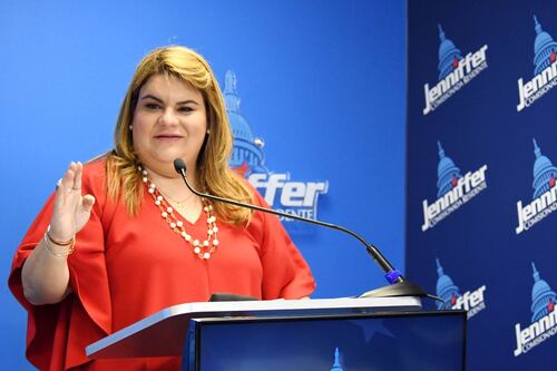 Jenniffer González presenta sus propuestas de seguridad pública y lucha contra el narcotráfico
