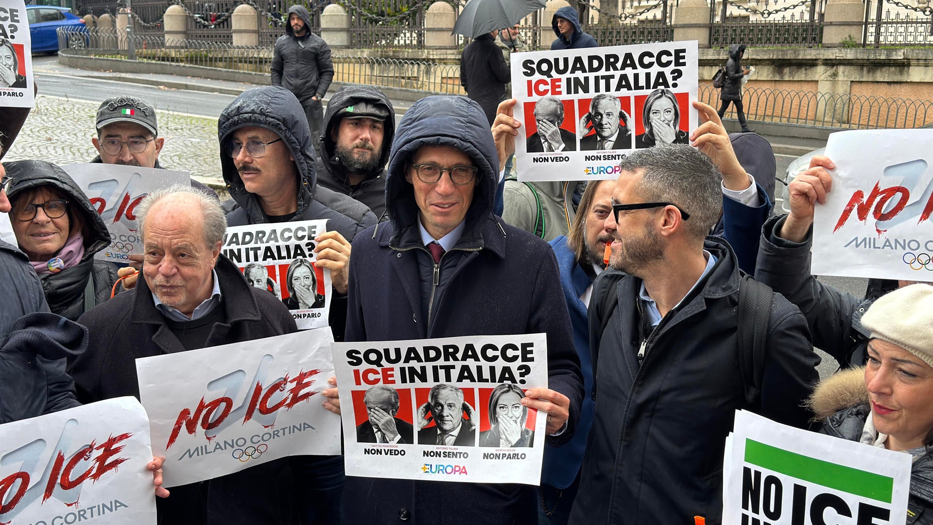 Protesta contra ICE en Juegos Olímpicos de Invierno