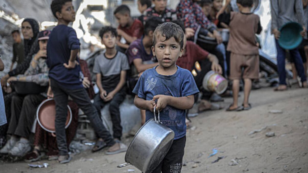 Hambre en Gaza