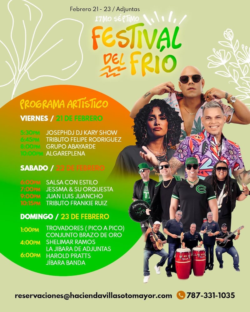 Adjuntas se prepara para la próxima edición del Festival del Frío